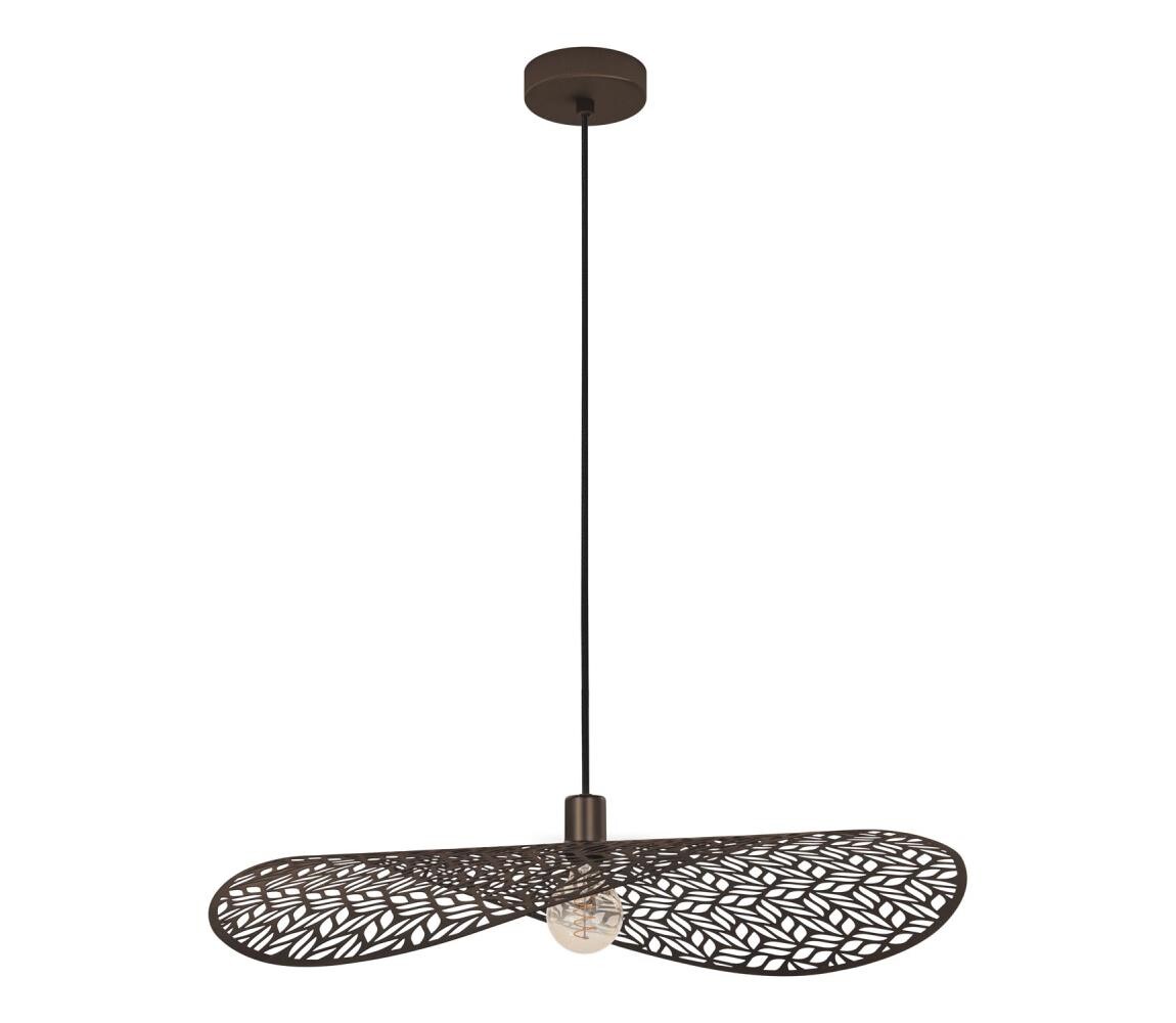 Eglo 44167 - Lustr na lanku SWABY 1xE27/60W/230V pr. 80 cm bronzová 44167