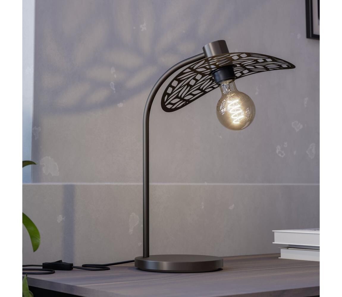 Eglo 44126 - Stolní lampa SWABY 1xE27/60W/230V bronzová 44126