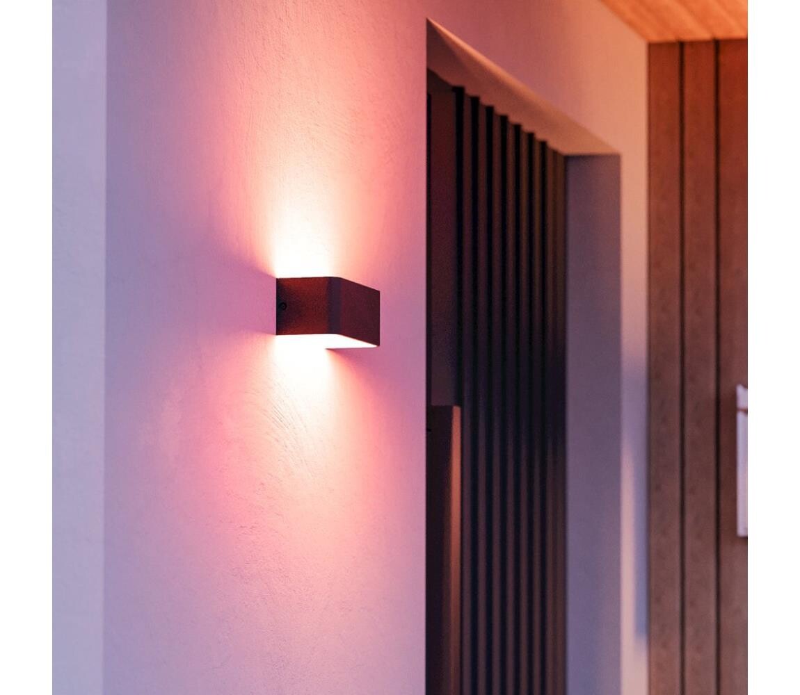 Eglo 901956 - LED RGBW Stm. venk. nást. svítidlo SANIA-Z LED/10W/230V IP55 černá 901956