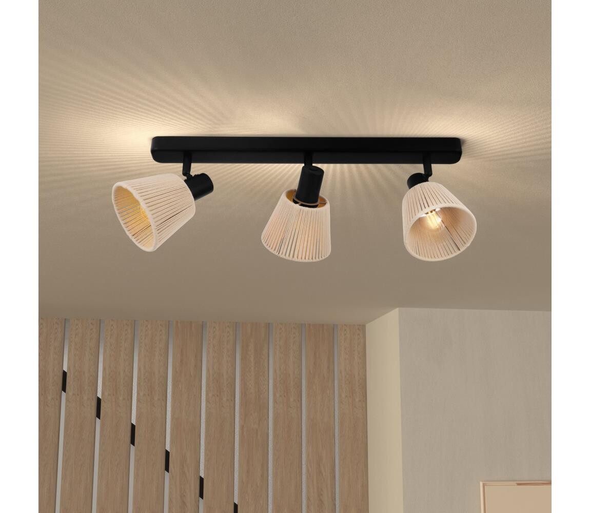 Eglo 44141 - Bodové svítidlo SEAGARD 3xE14/40W/230V béžová/černá 44141