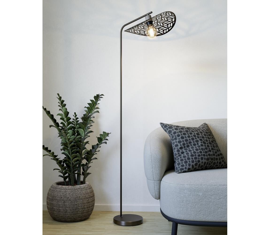 Eglo 44127 - Stojací lampa SWABY 1xE27/60W/230V bronzová 44127
