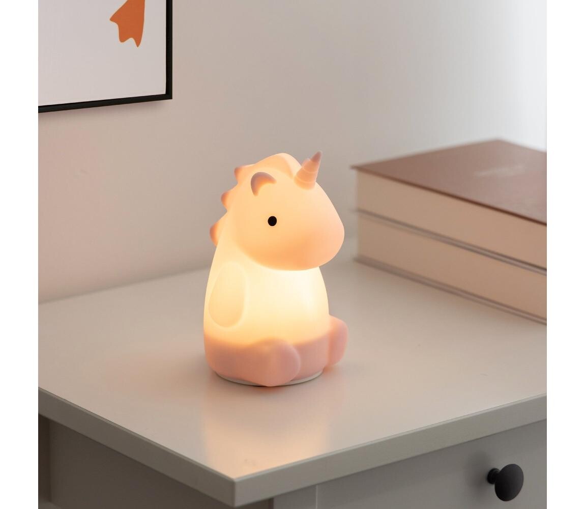 Eglo 75946-LED RGBW Nab. dět noč. světlo CASTELLINO LED/5W/5V 1200mAh jednorožec 75946