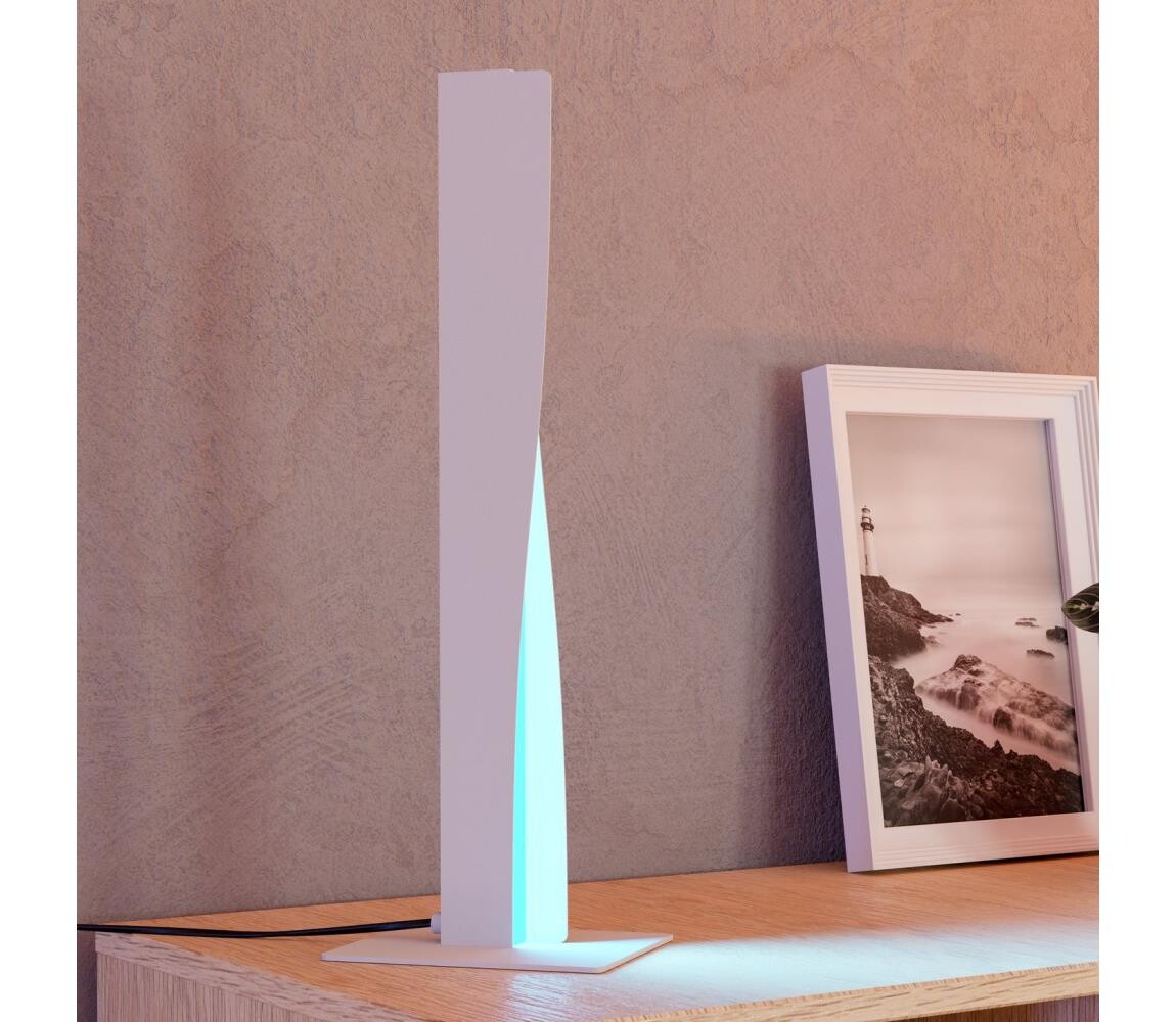 Eglo 901834 - LED RGBW Stmívatelná stolní lampa BOLOGNANO-Z LED/9W/230V šedá 901834