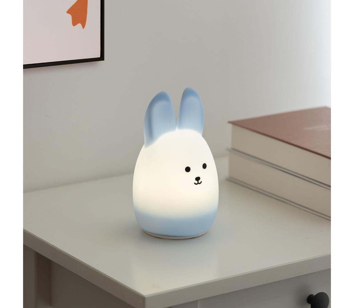 Eglo 75947 - LED RGBW Nab. dět. noč. světlo CASTELLINO LED/5W/5V 1200mAh zajíc 75947