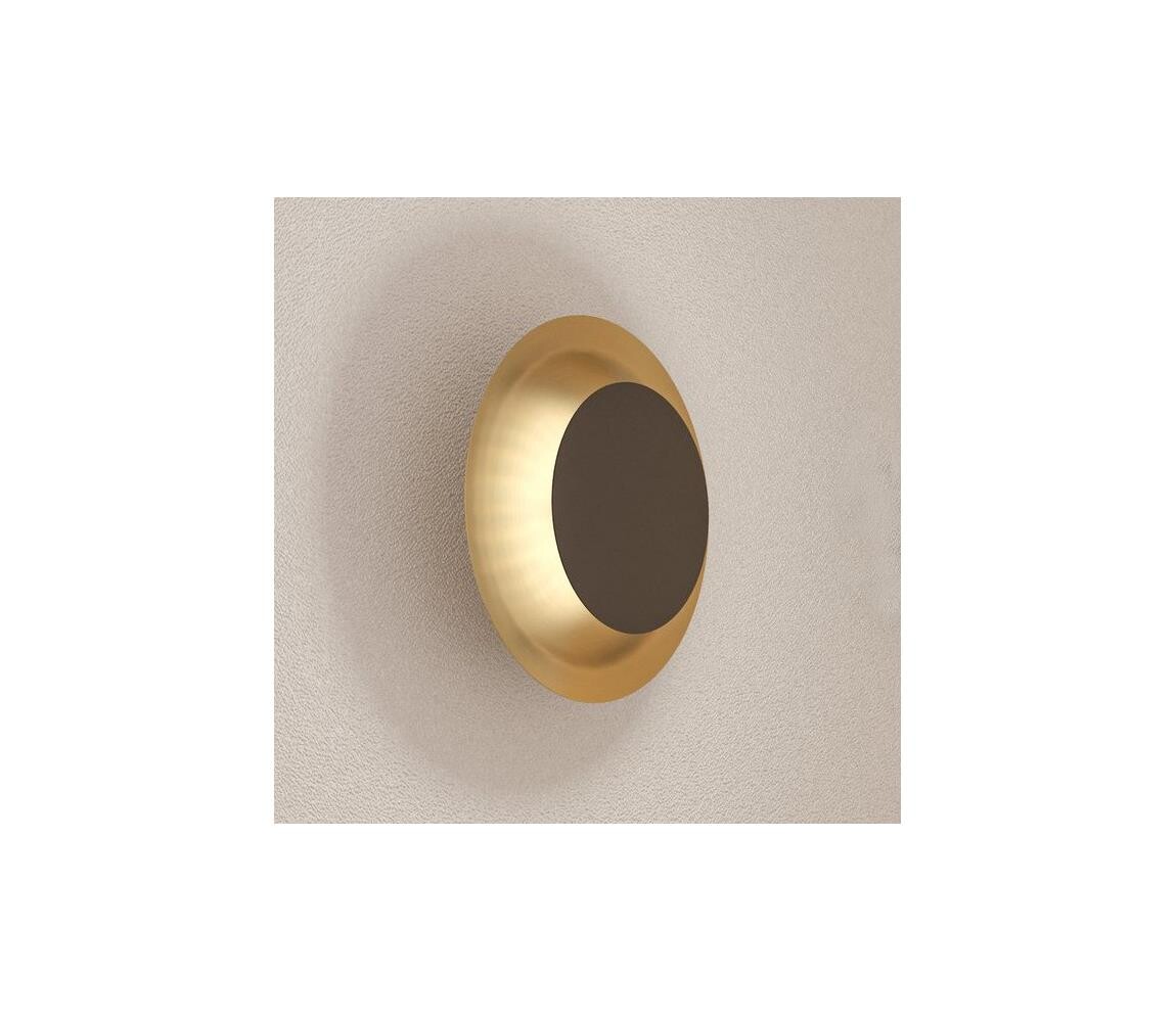 Eglo 900988 - LED Nástěnné svítidlo TOCINA LED/11W/230V zlatá/černá 900988