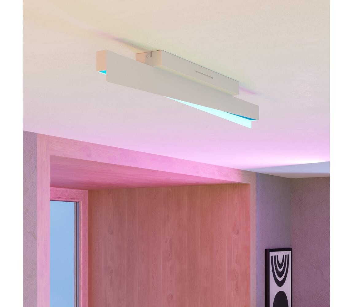 Eglo 901832 -LED RGBW Stmívatelné stropní svítidlo BOLOGNANO-Z LED/13W/230V šedá 901832