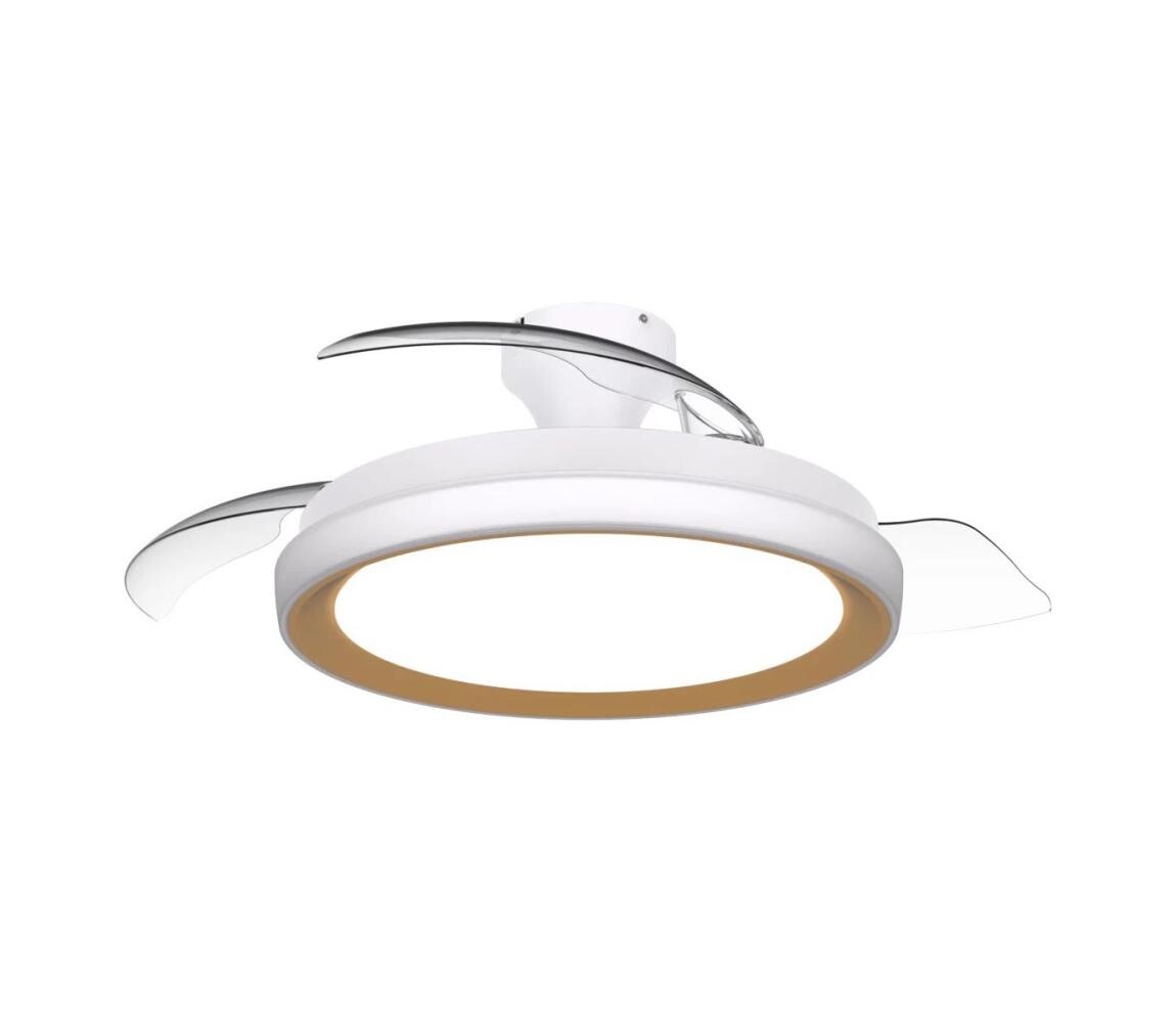 Philips - LED Stmív. stropní svít. s látorem BLISS LED/35W/230V zlatá + DO 872110309606700