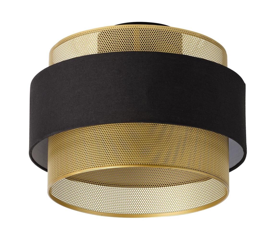 Osram - Stropní svítidlo DECOR HORNET 1xE27/10W/230V pr. 30 cm černá/zlatá 4058075847842