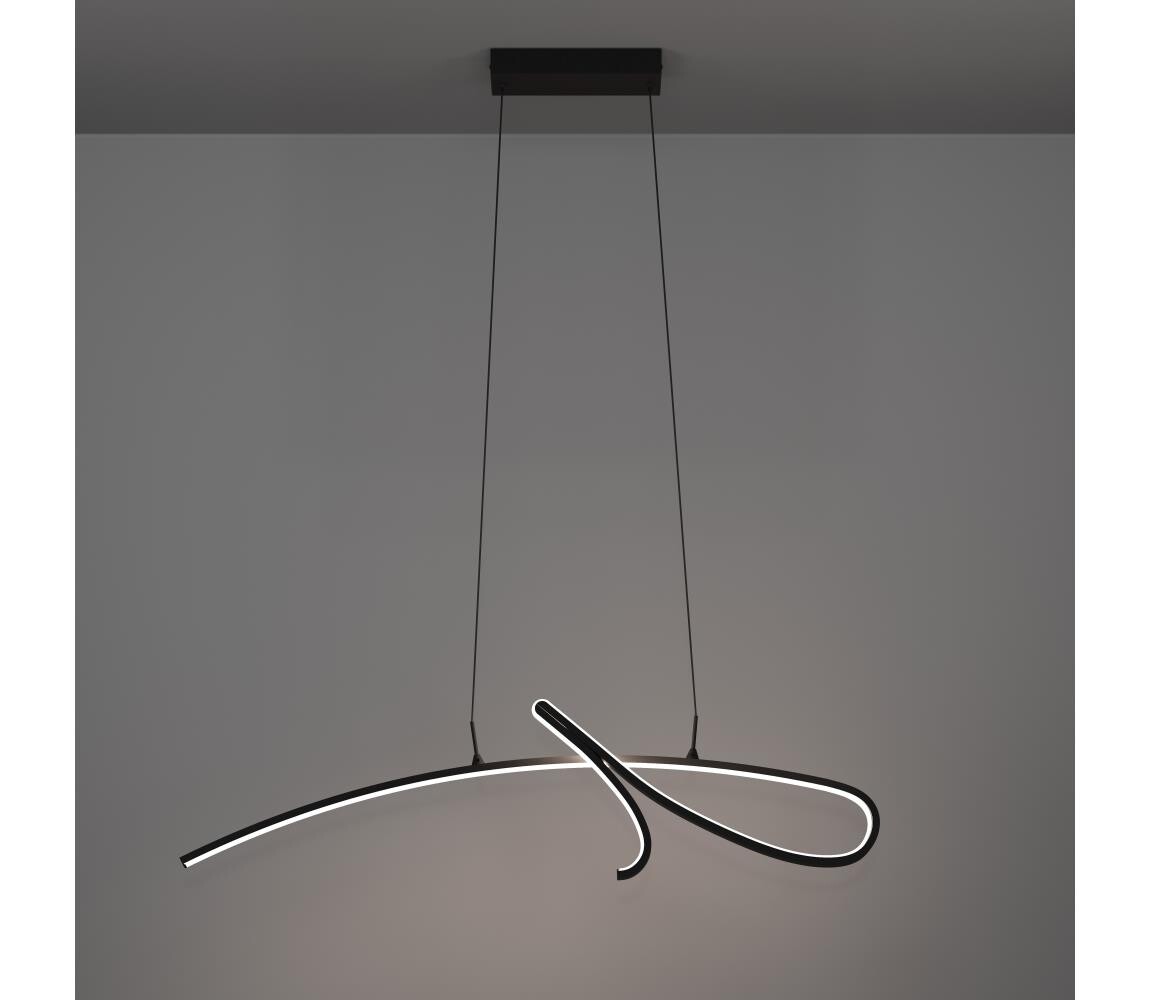 Eglo 902346 - LED Lustr na lanku CARDONCITO LED/20W/230V 2700/4000/6500K černá 902346