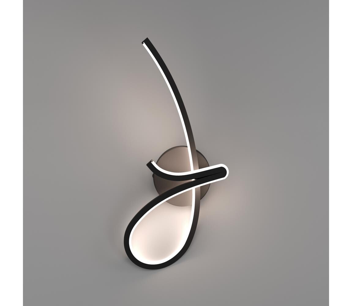 Eglo 902347 -LED Nástěnné svítidlo CARDONCITO LED/12W/230V 2700/4000/6500K černá 902347