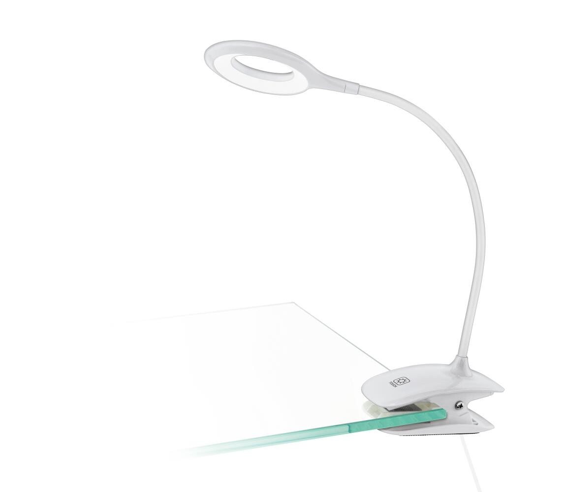 Eglo 902372 - LED Stmívatelná lampa s klipem CABADO LED/3,2W/5V 500 mAh bílá 902372