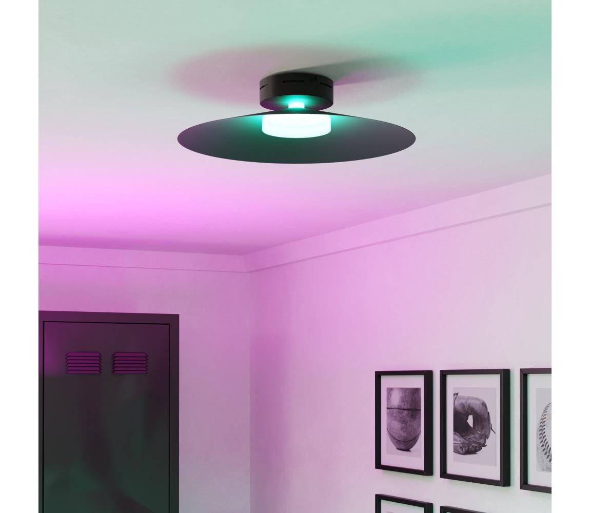 Eglo 902182 - LED RGBW Stm. str. svítidlo CONOMAVILLA-Z LED/15,5W/230V černá 902182