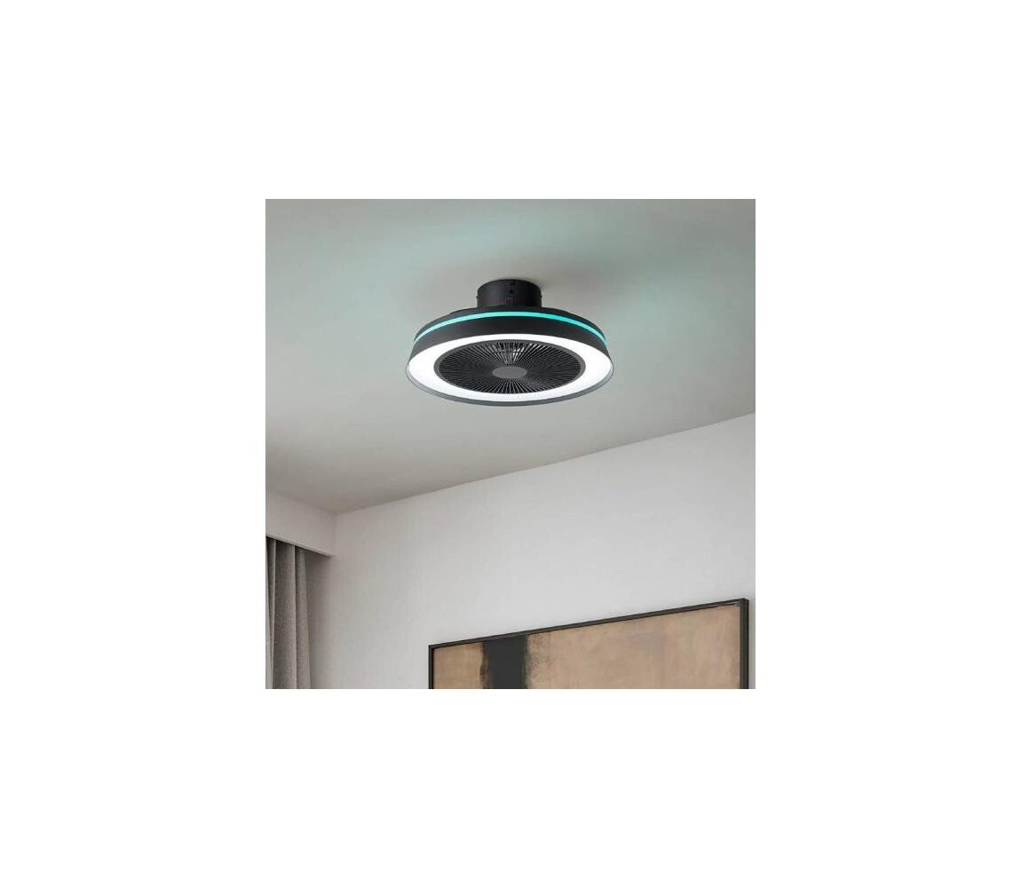 Eglo 35196 - LED RGBW St. stro. l. TRINIDAD 3xLED/8,5W/230V+LED/6W černá+DO 35196