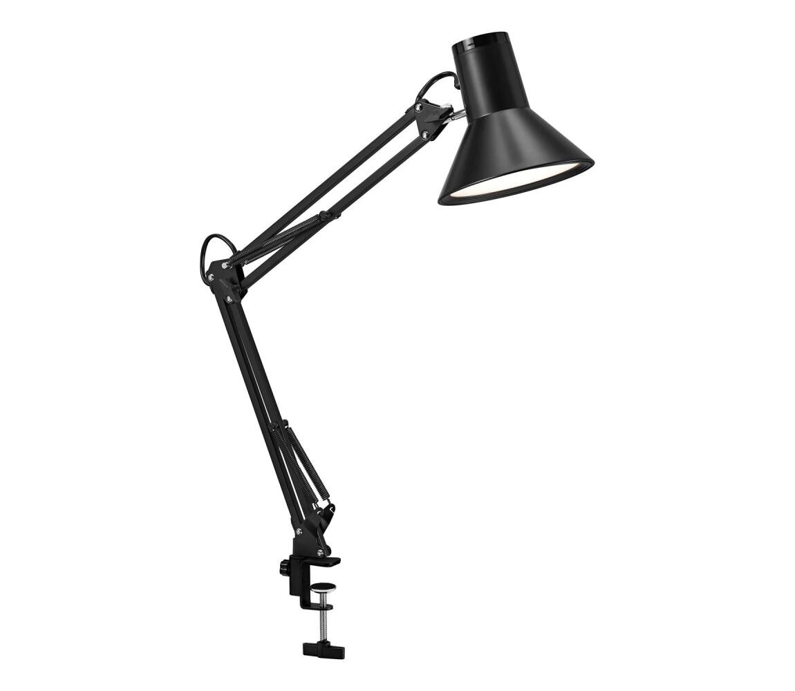 Osram -LED Stmívatelná stolní lampa s klipem OFFICE LINE LED/9W/230V 3000K černá 4099854464034