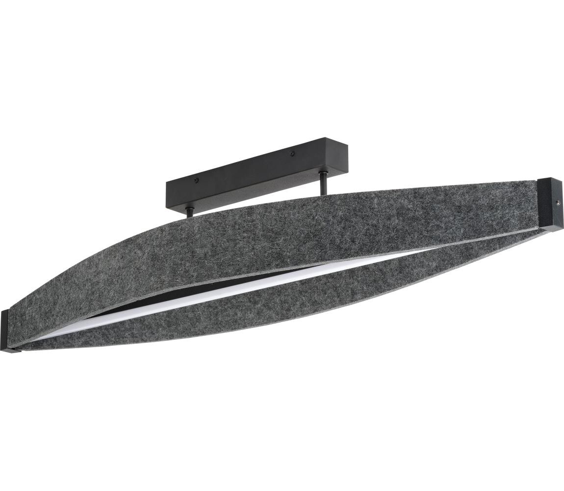 Osram - LED Přisazený lustr DECOR FLAT LED/23W/230V šedá 4058075847484