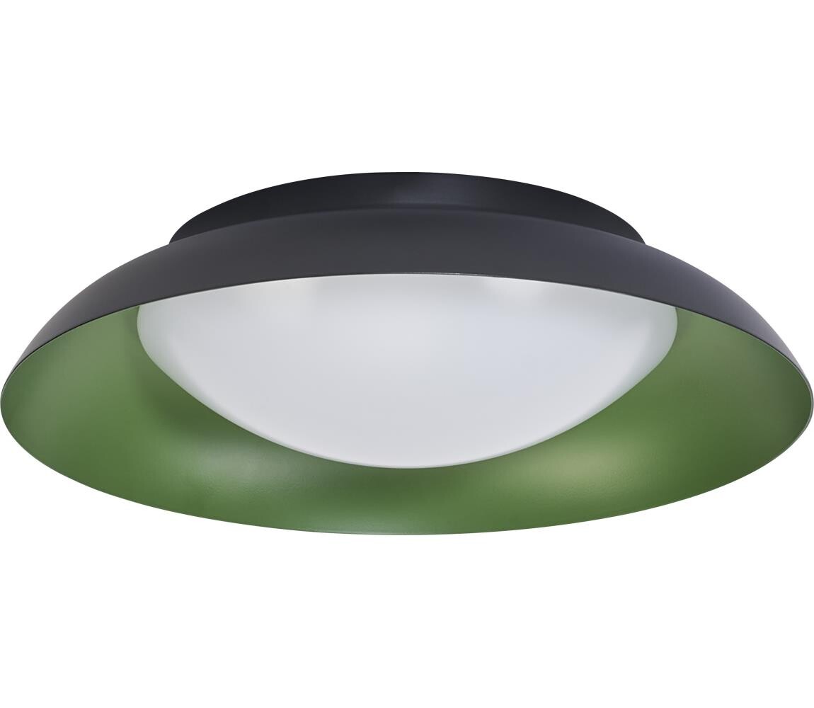 Osram - LED Stm stropní svítidlo ORBIS PLATE LED/19W/230V pr.31cm zelená/černá 4099854449864