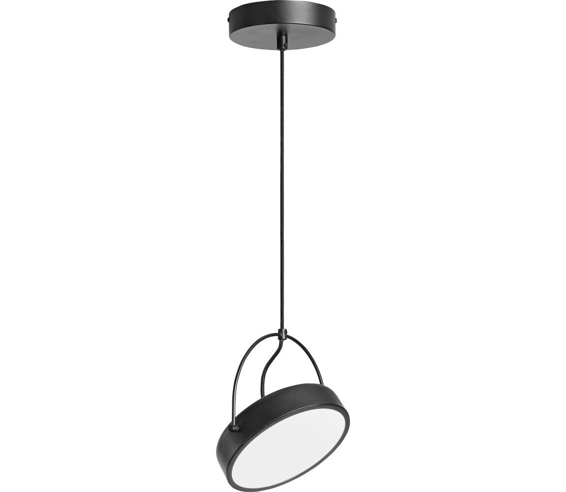 Osram - LED Lustr na lanku DECOR PUCK LED/12W/230V černá 4058075846524