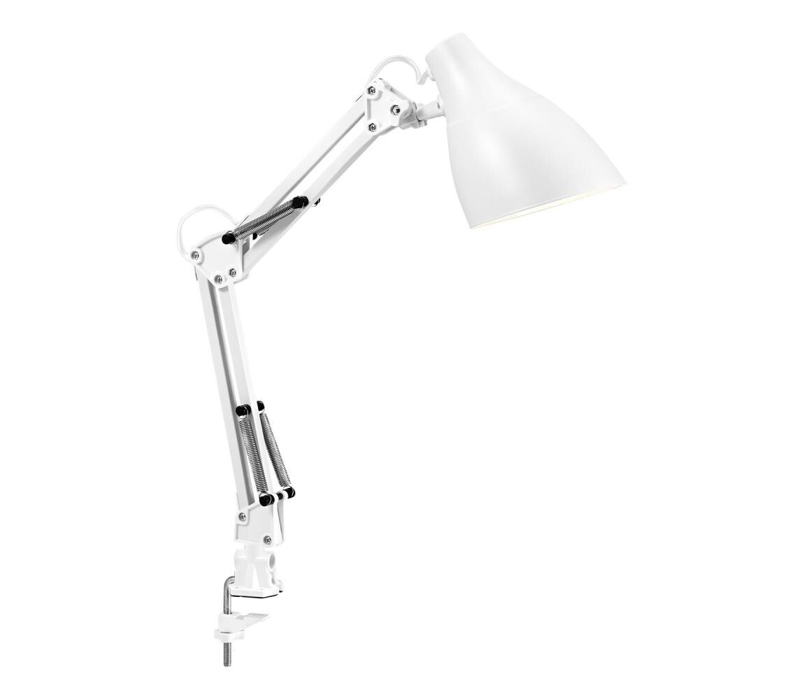 Osram - Stolní lampa s klipem DESK LINE 1xE27/11W/230V bílá 4099854464669