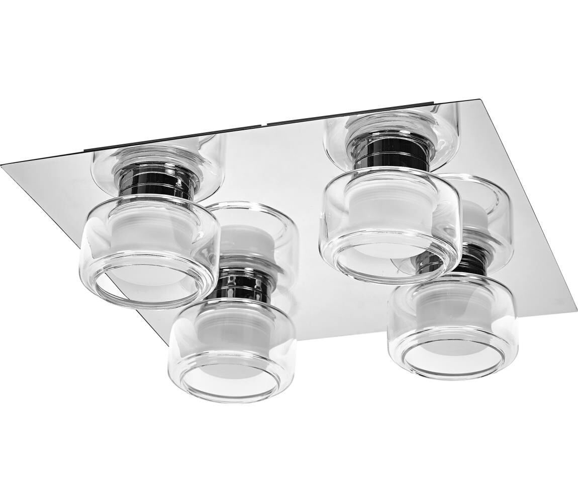 Osram - LED Koupelnové stropní svítidlo ORBIS FLAME 4xLED/5,5W/230V IP44 chrom 4099854447969