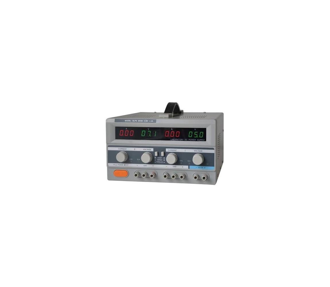 Geti Laboratorní zdroj 3003E 2x0-30V/0-3A 04220166