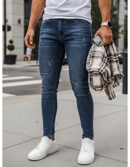 Pánské džínové kalhoty MOLI modrá