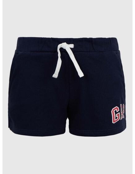 Dětské teplákové kraťasy s logem
