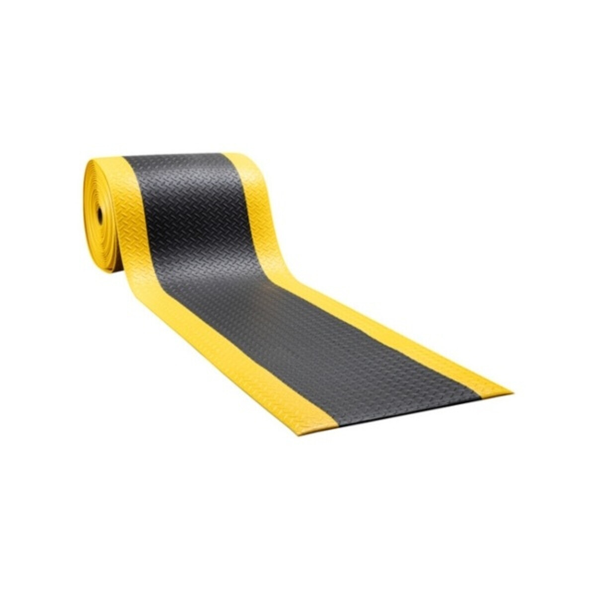 Gumová rohož 650 Base+ Economic black/yellow, šíře 60 cm, šíře, černá, guma (gel - protiskluzový), chodba / předsíň, Hamat