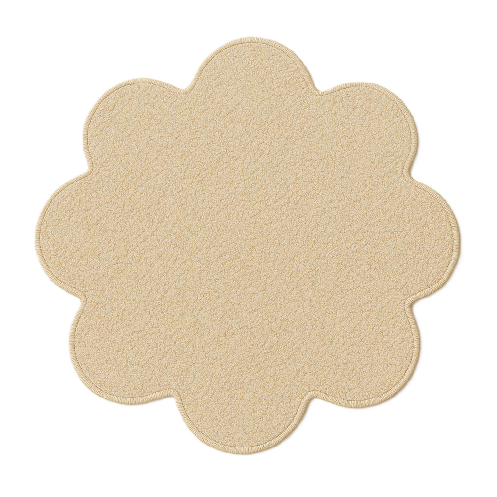 AKCE: 160x160 kytka cm Kusový koberec Eton béžový květina, béžová, kuchyně, Vopi