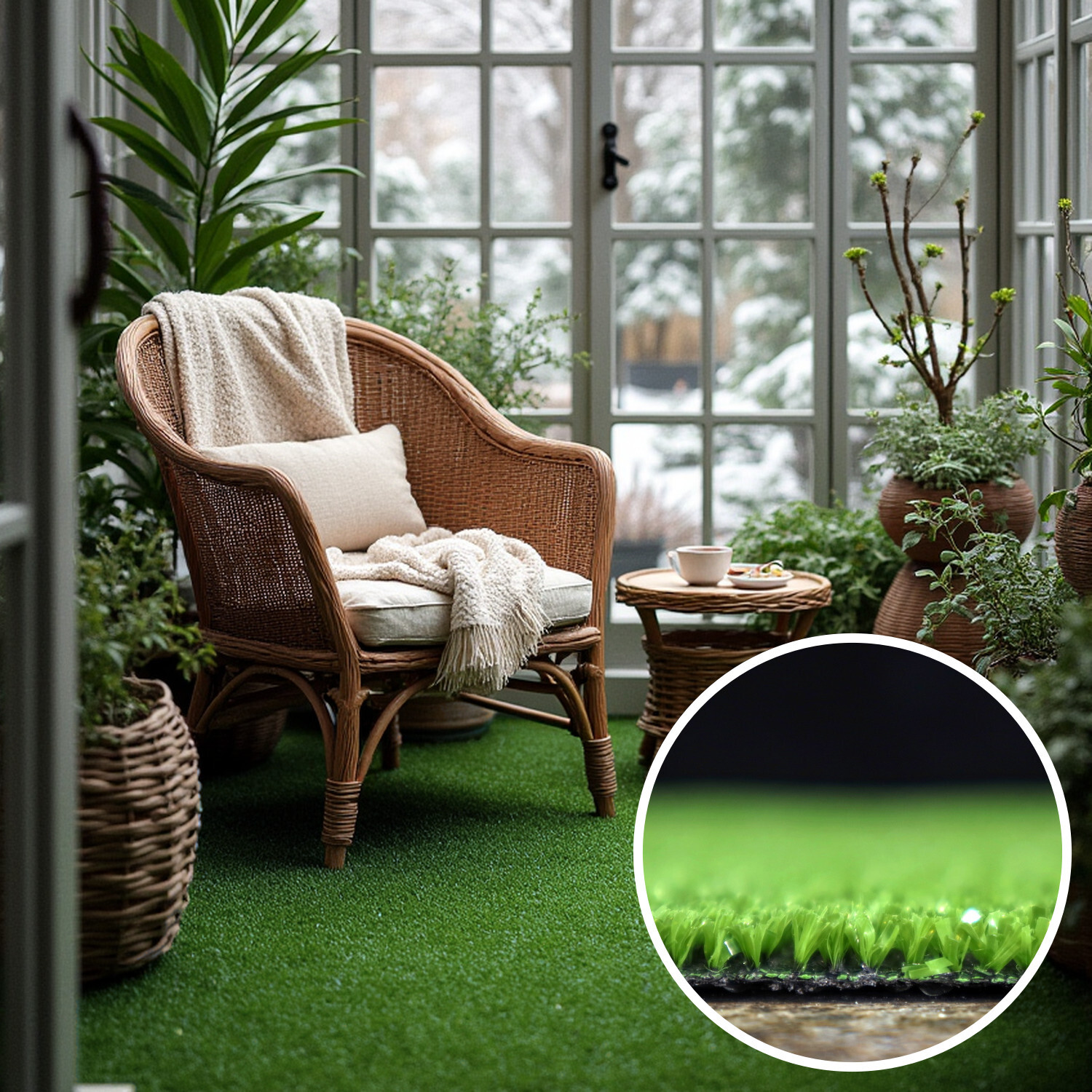 AKCE: 400x400 cm Umělá tráva Ascot (Tosca), zelená, exteriér, Betap