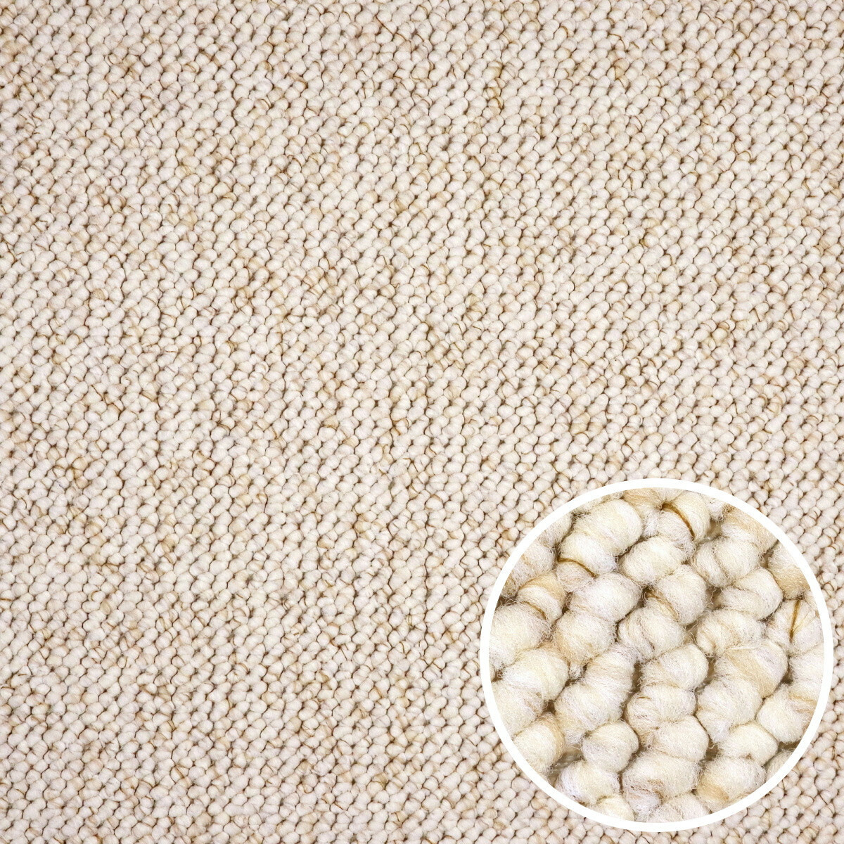 AKCE: 80x295 cm Metrážový koberec Wolly 610 sv. béžová, šíře, béžová, filc, ložnice, Balta