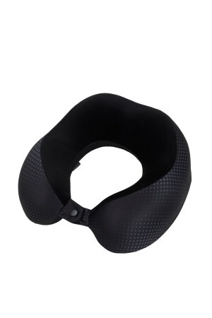 AT Cestovní polštářek Memory Foam Black/Grey (159209/1062)