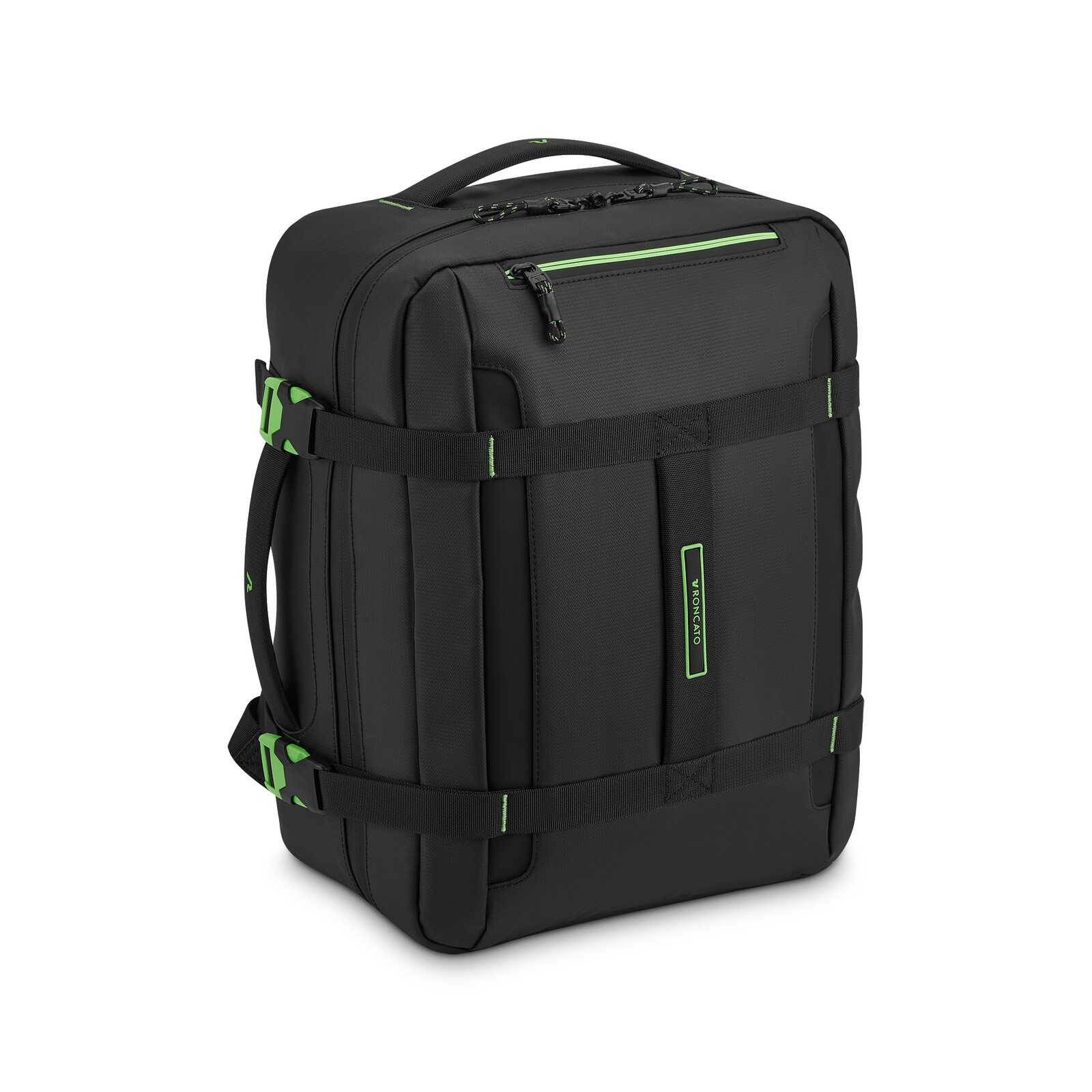 RONCATO Cestovní batoh na palubu 40/30/20 Norway Černý, 30 x 20 x 40 (41421801)