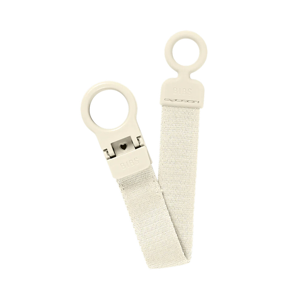 BIBS Klip na dudlík ivory