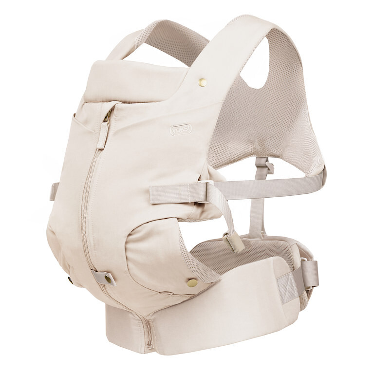 Voksi Huddle Zip on Baby Carrier cream, nosítko
