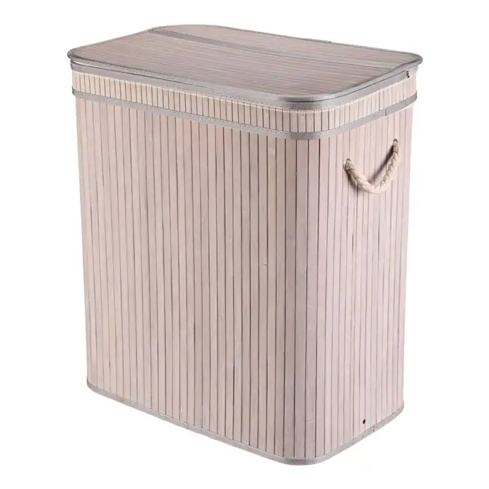 Autronic Koš prádelní DB2000 GREY - bambusový