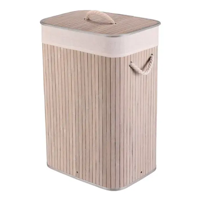 Autronic Koš prádelní DB2001 GREY - bambusový