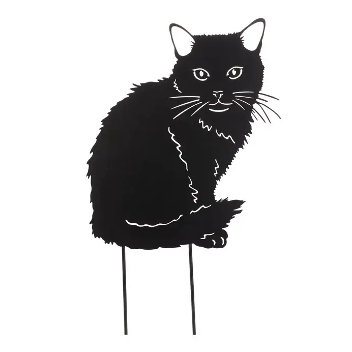 Autronic Zápich kočka kovová KOA8636