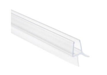 Eco produkty Spodní universální těsnění na sprchové dveře (okapnička); na sklo 4 - 6 mm; délka 1000 mm; výška břitu 12 mm
