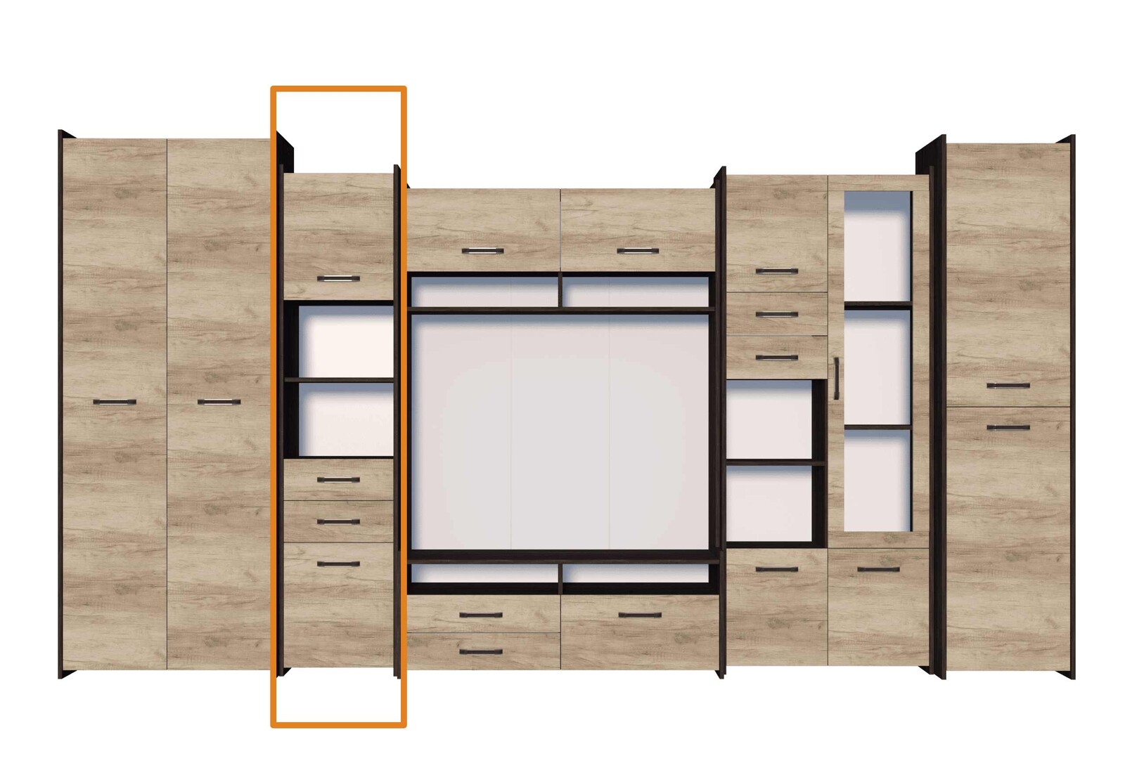 IDZ Regál MOKKA II - 2.jakost