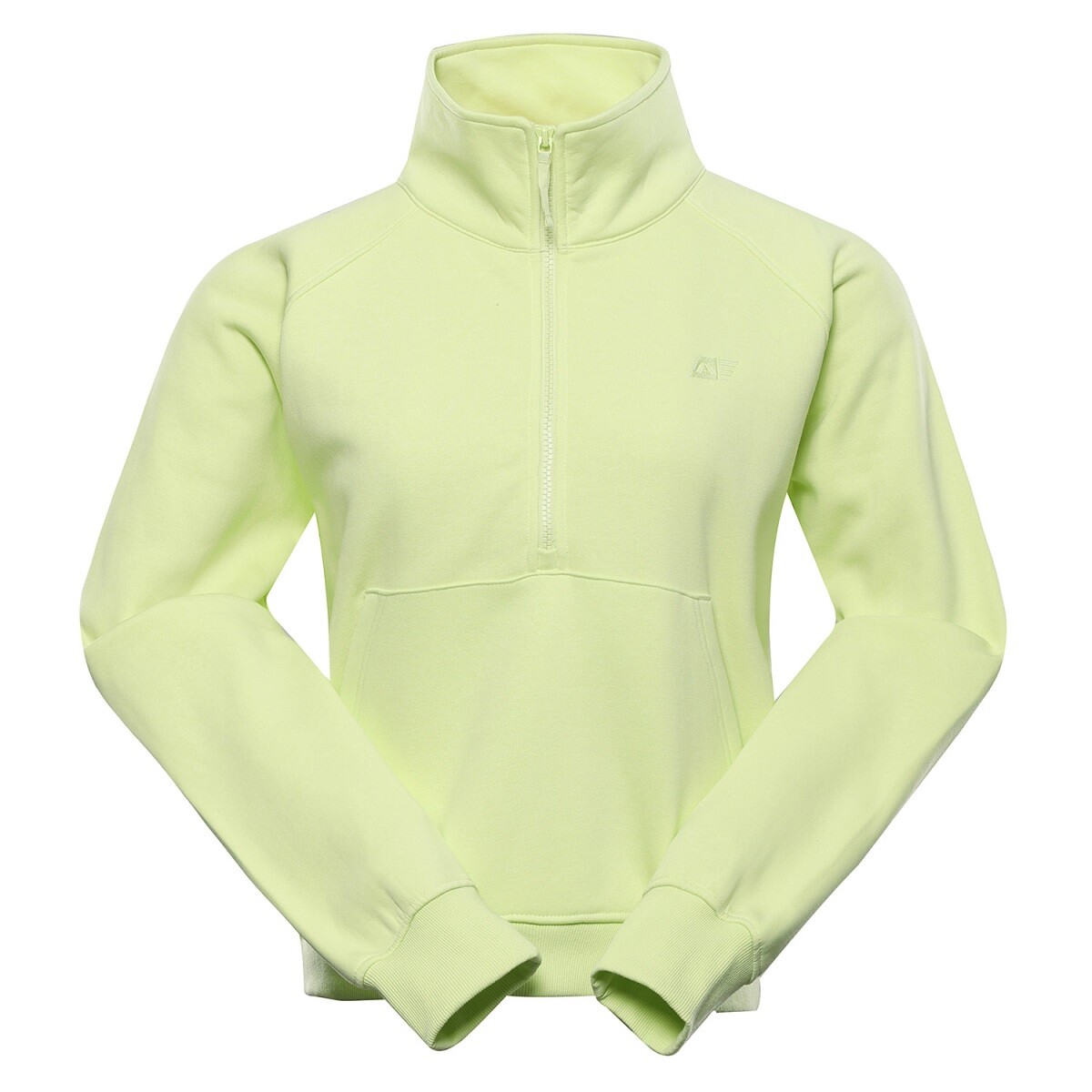 Dámská bavlněná mikina alpine pro negga žlutá xs