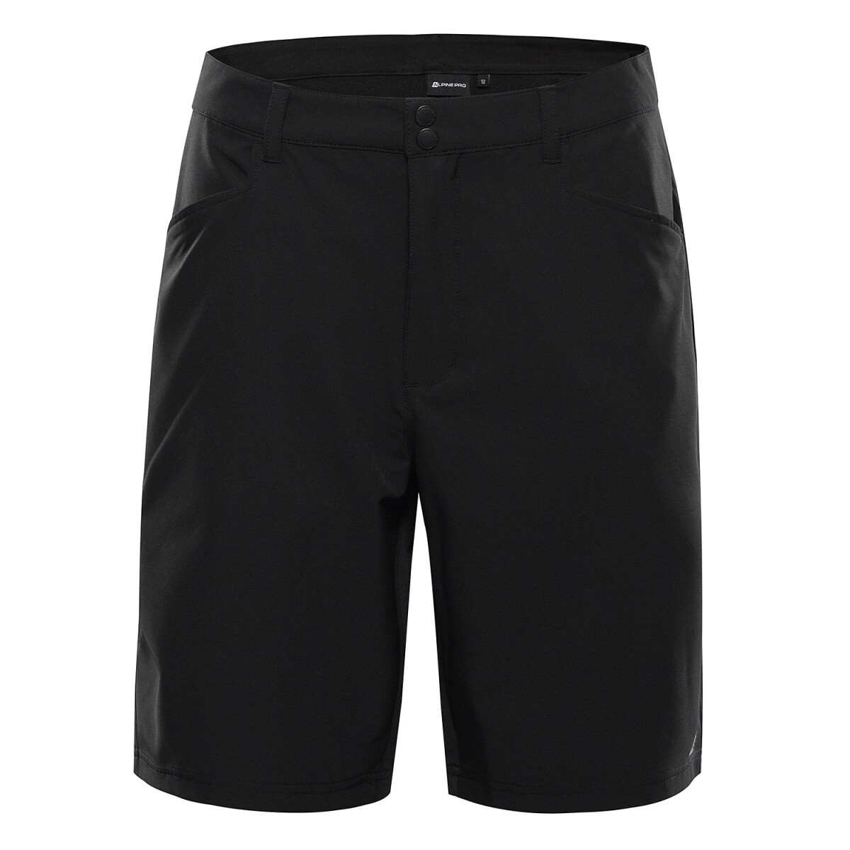 Pánské softshellové kraťasy s cool dry alpine pro bak 2 černá 44