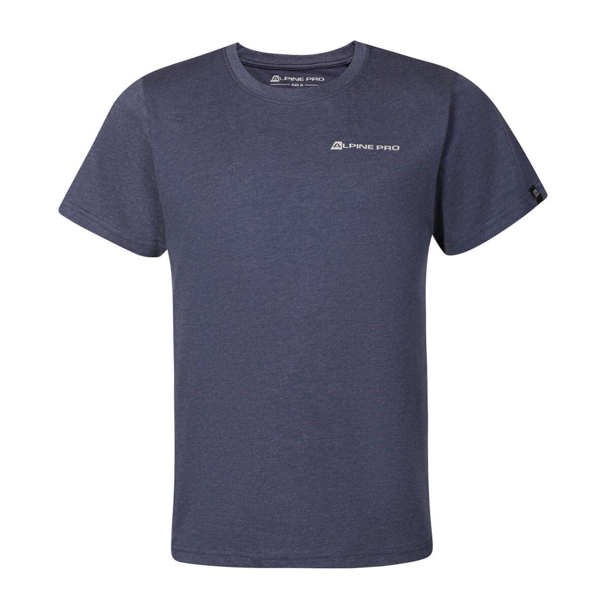Pánské triko z nemačkavého materiálu alpine pro noger tmavě modrá s