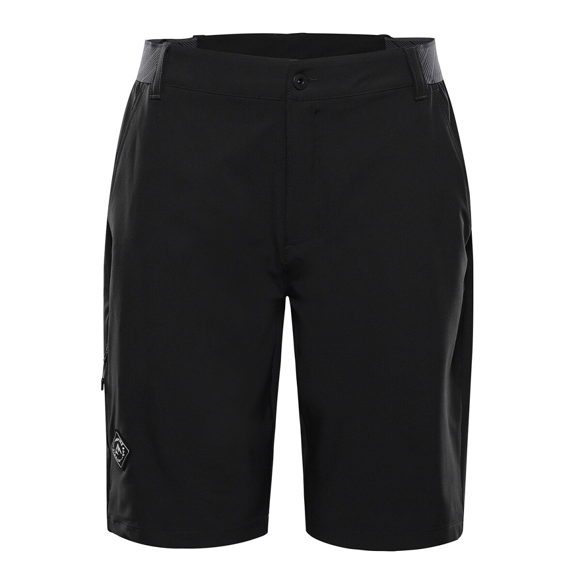 Pánské rychleschnoucí kraťasy alpine pro zamb 4 černá 58