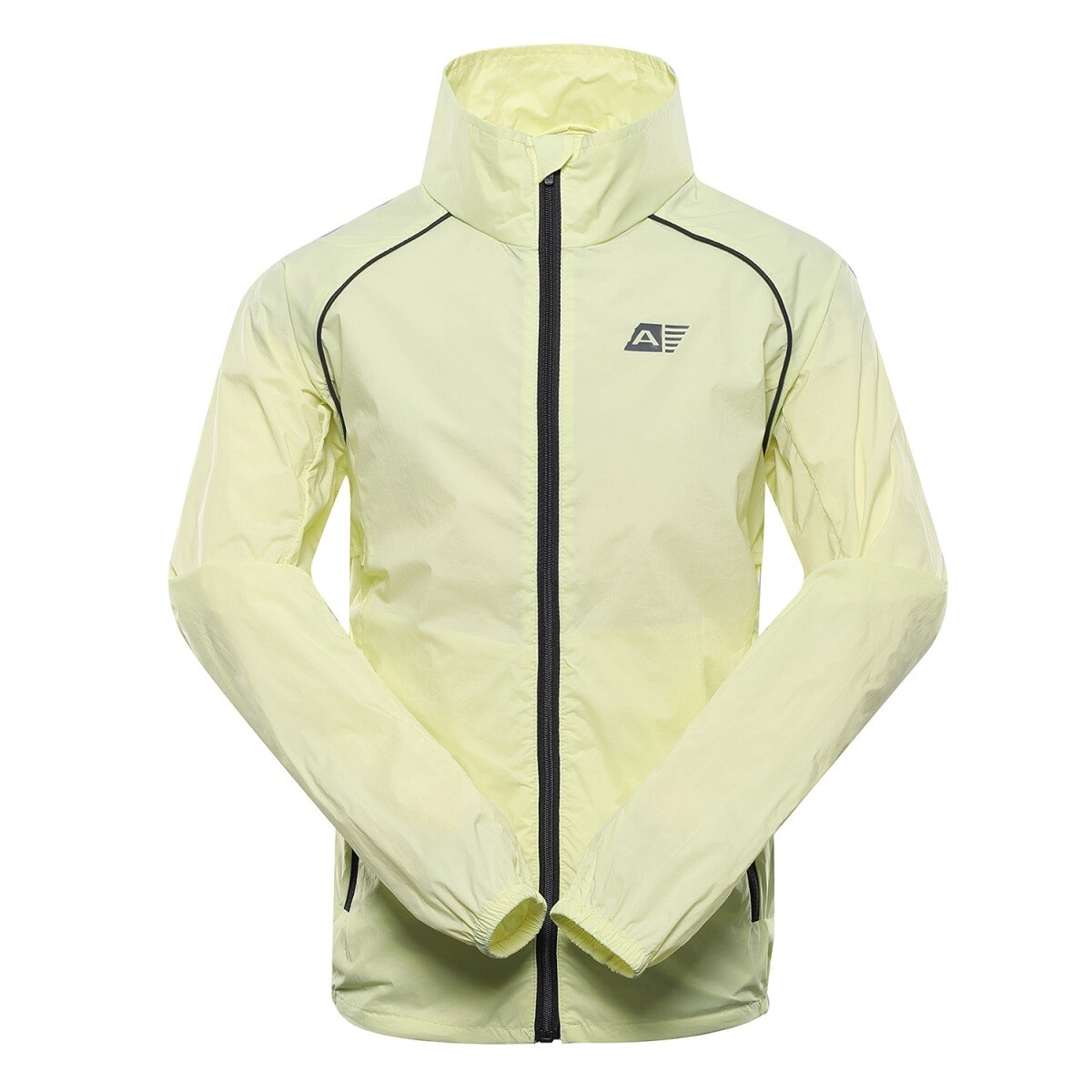 Dětská ultralehká bunda s membránou alpine pro spino žlutá 104-110