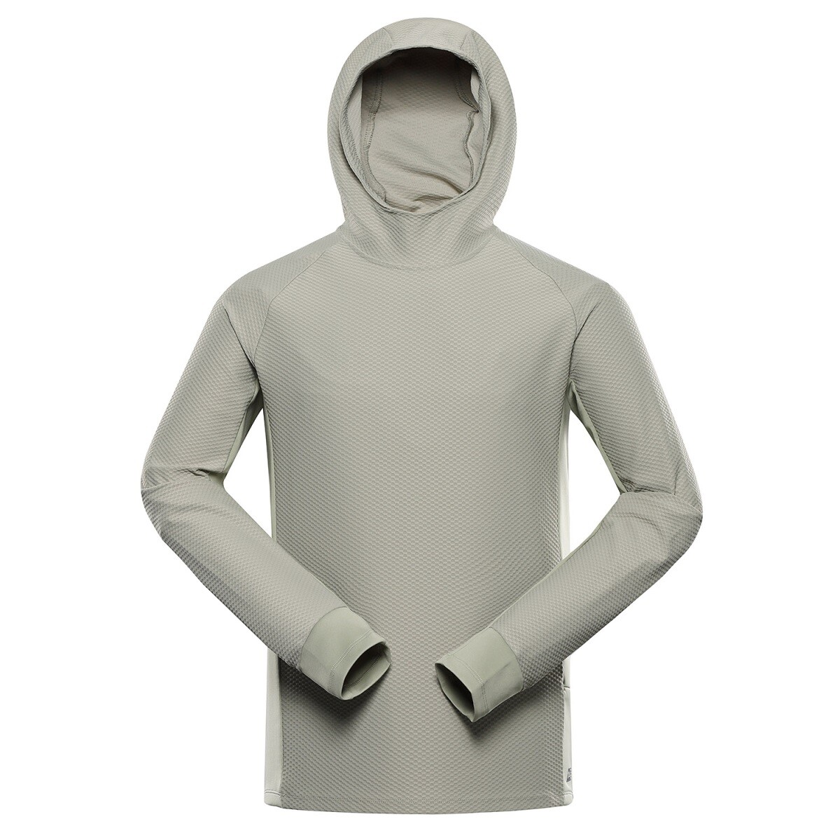 Pánská rychleschnoucí mikina alpine pro fez šedá s