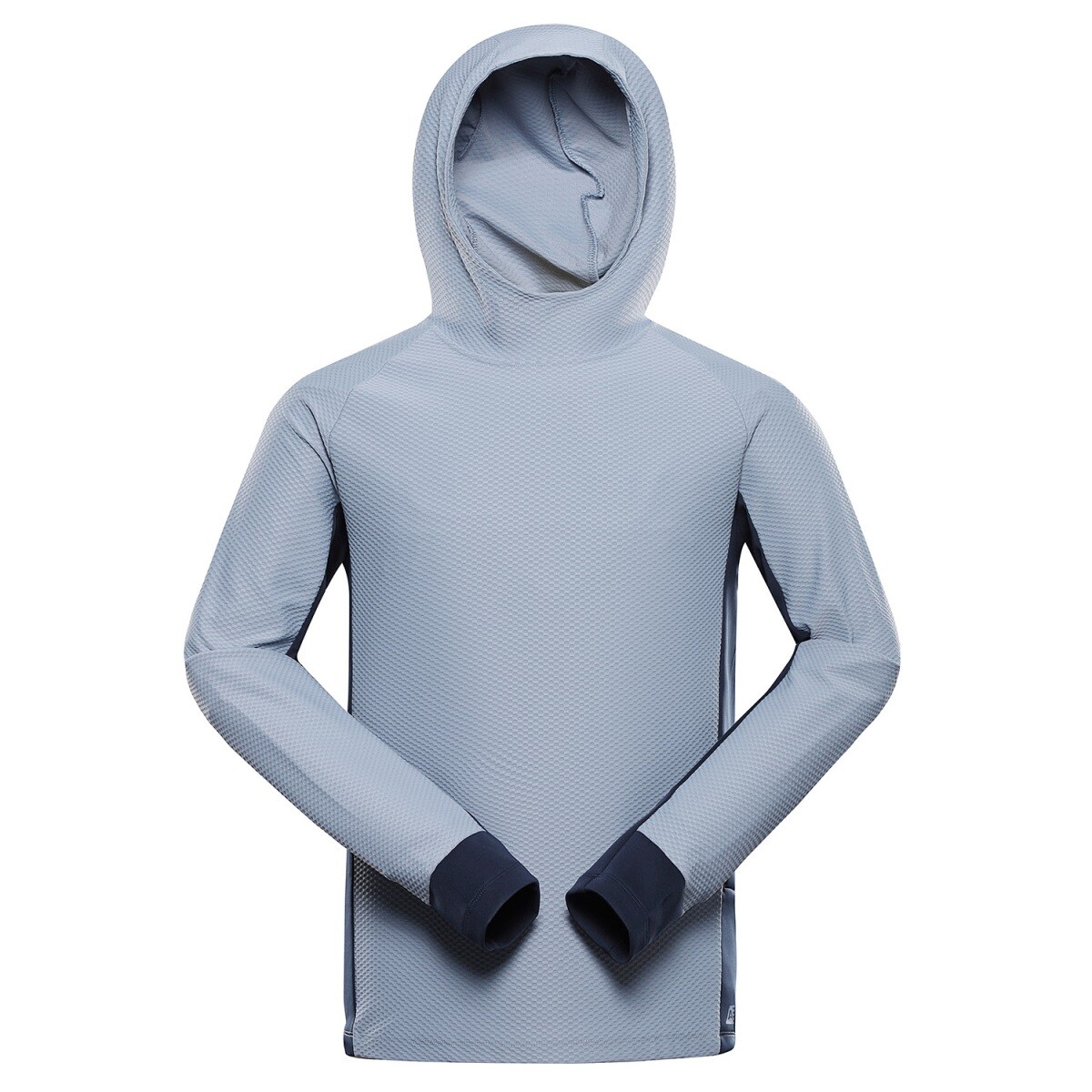 Pánská rychleschnoucí mikina alpine pro fez modrá s