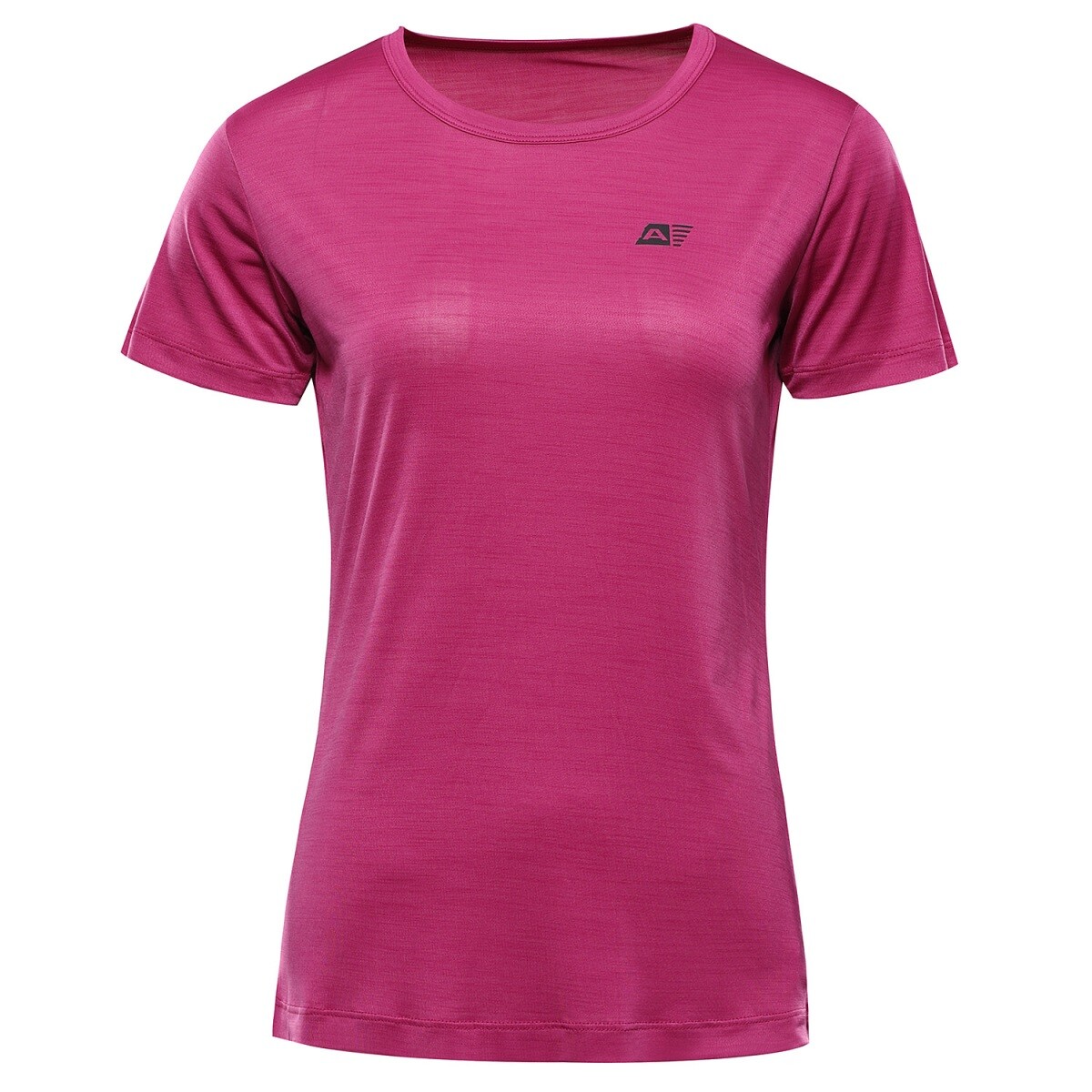 Dámské rychleschnoucí triko s cool dry alpine pro basika růžová m