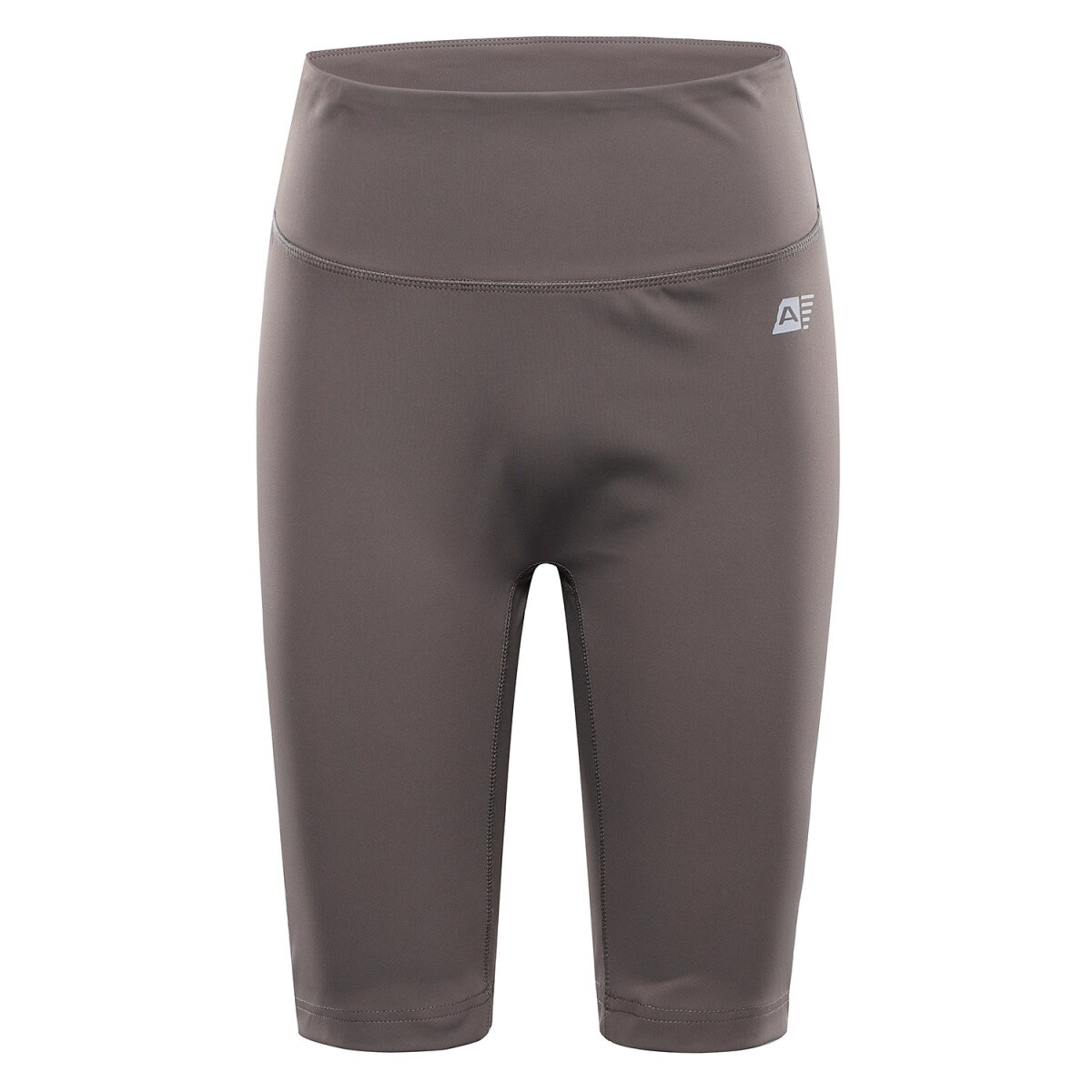 Dámské krátké rychleschnoucí legíny alpine pro garela hnědá s