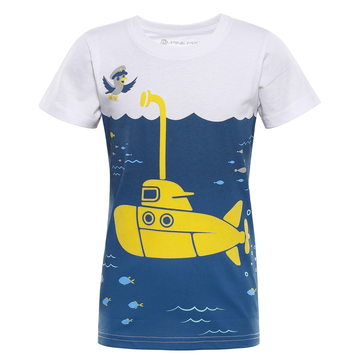 Dětské rychleschnoucí triko alpine pro rejo 2 bílá 104-110