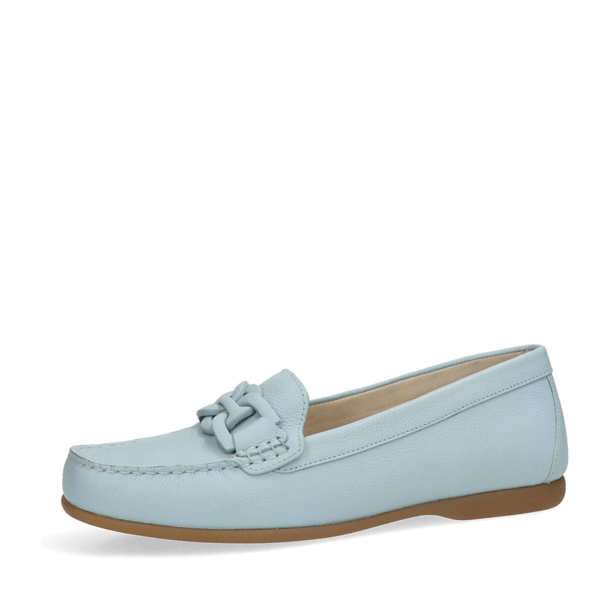 Gabor dámské kožené mokasíny - modré - 37